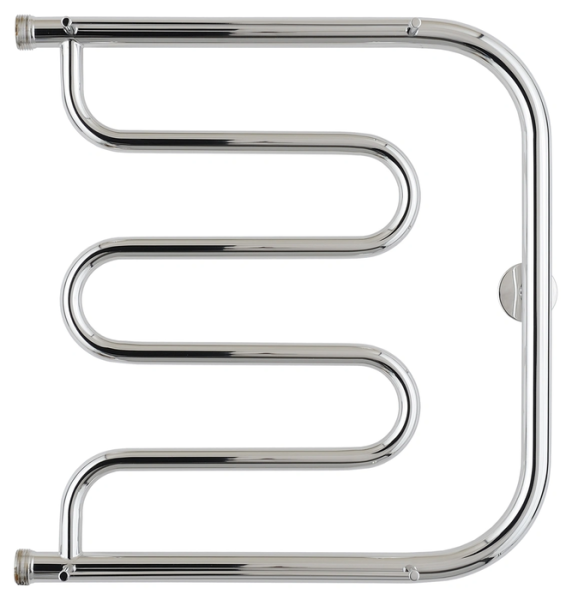 Водяной полотенцесушитель СТИЛЬЕ ПС ТАНДЕМ 2П 500х500 резьба-сгон 1