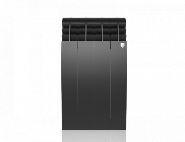 Биметаллический радиатор Royal Thermo Biliner 500 VD 4 секц. Noir Sable
