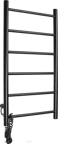 Электрический полотенцесушитель Domoterm DMT 109-6 40х80 ЧРН EK L