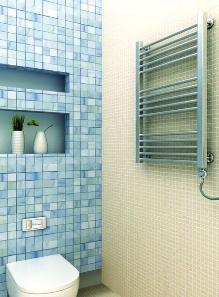 Электрический полотенцесушитель Тера БОГЕМА-ЛЮКС ПСЭ-32-13 500х1000