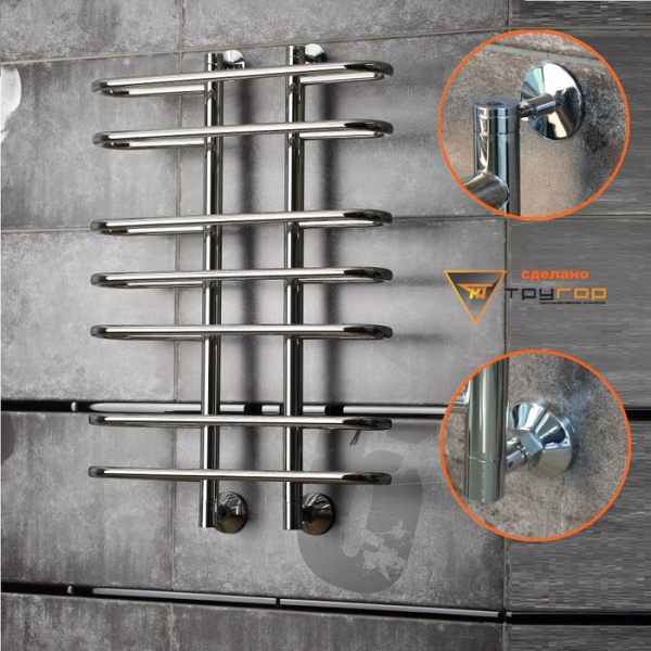 Водяной полотенцесушитель Тругор Легенда НП 60х60 (ЛЦ10)