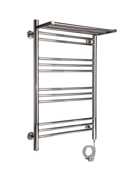 Электрический полотенцесушитель Тера Богема с полкой эл. 500х1000