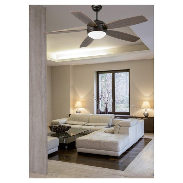 Вентилятор с подсветкой Faro Vanu Marron L (33314)