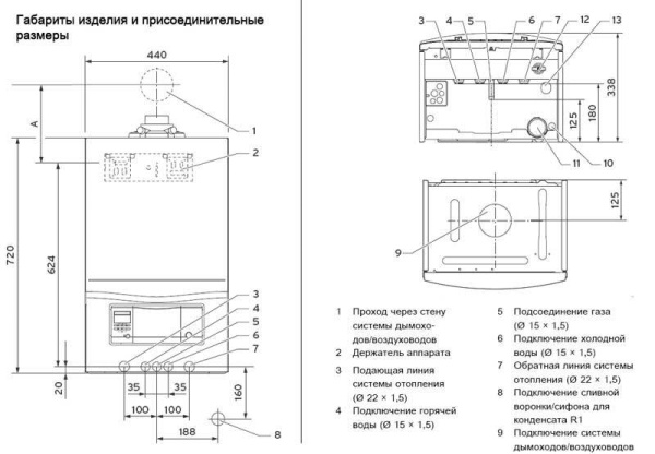 Настенный газовый котел Vaillant ecoTEC pro VUW INT IV 286/5-3 H