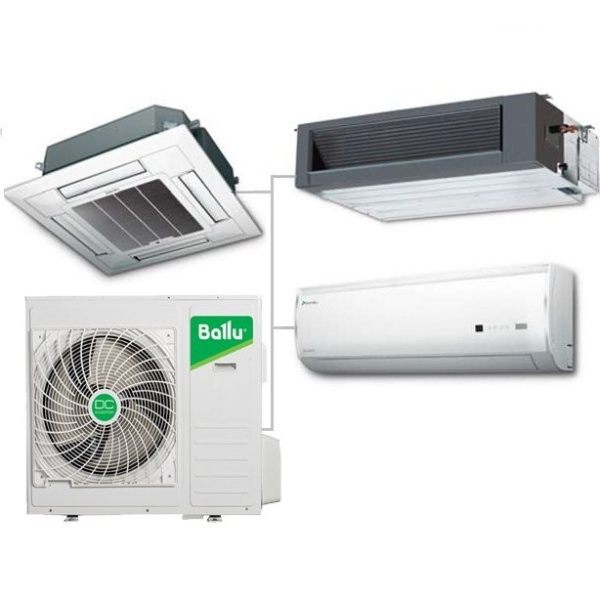 Внешний блок мульти сплит-системы на 2 комнаты Ballu B2OI-FM/out-14HN1/EU