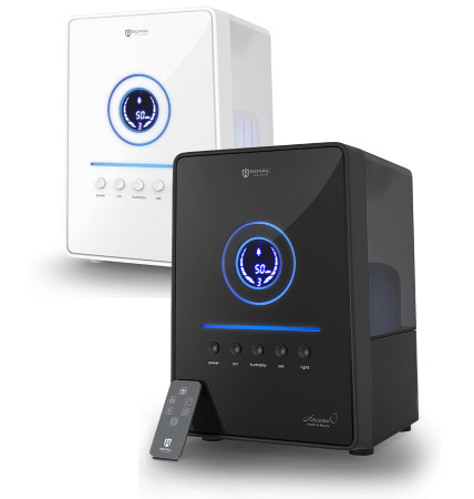 Ультразвуковой увлажнитель воздуха Royal Clima RUH-A350/5.5E-BL(WT)