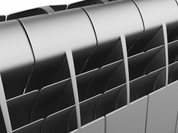 Биметаллический радиатор Royal Thermo Biliner 350 Silver Satin 4 секц.