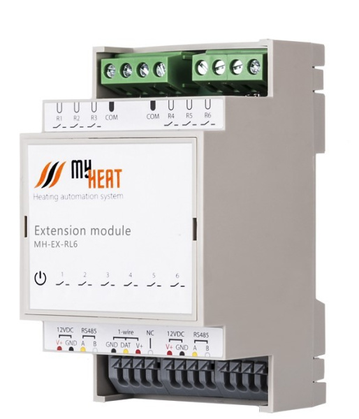 Релейный блок расширения MY HEAT RL6 (6291)