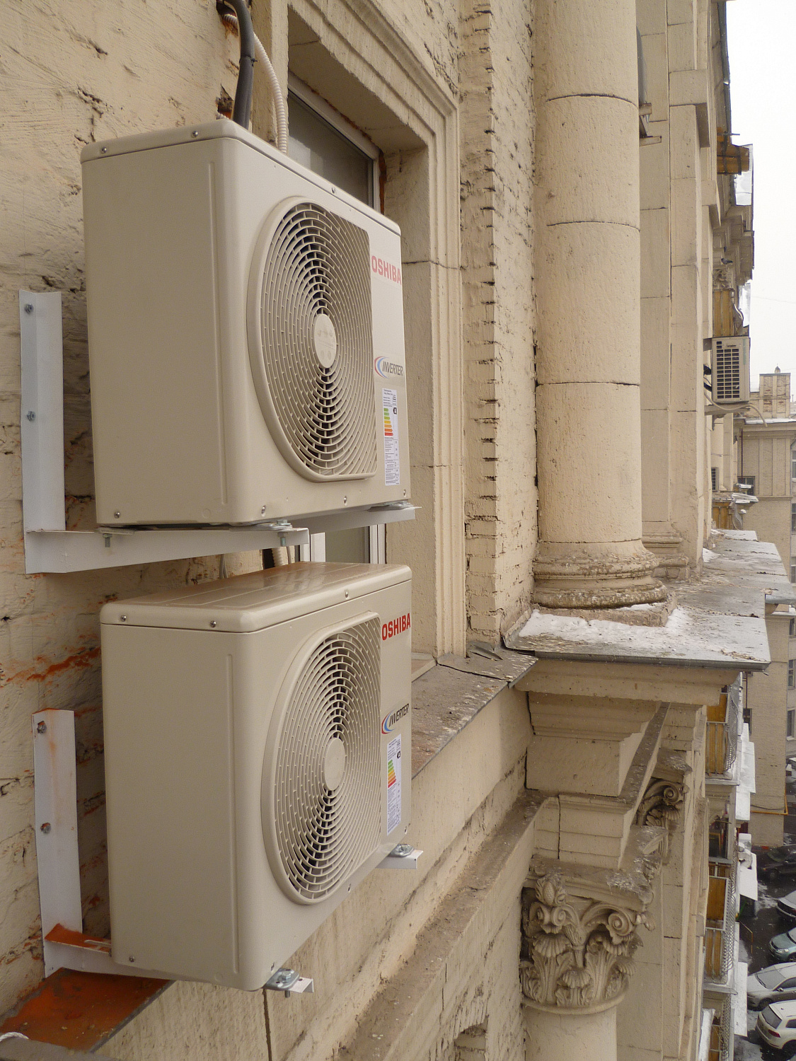 Установка кондиционеров в квартире