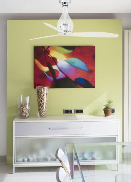 Вентилятор без подсветки Faro Mini-Eterfan (33382)