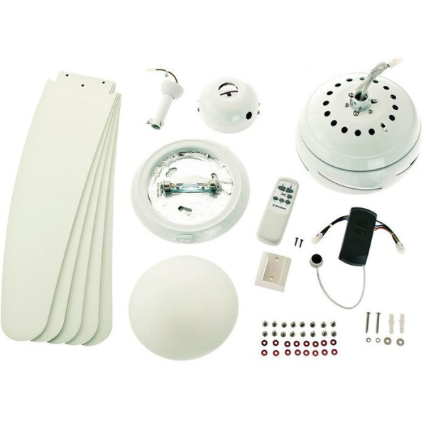 Вентилятор с подсветкой Westinghouse Bendan White