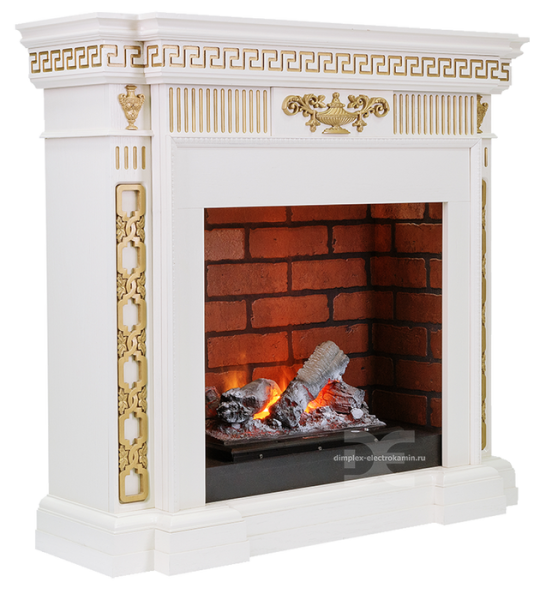Электрокамин с классическим очагом 3D Dimplex Greece (Cassette 400)