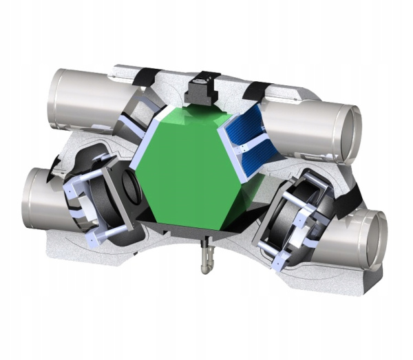 Приточно-вытяжная вентиляционная установка 500 Dospel LUNA 350