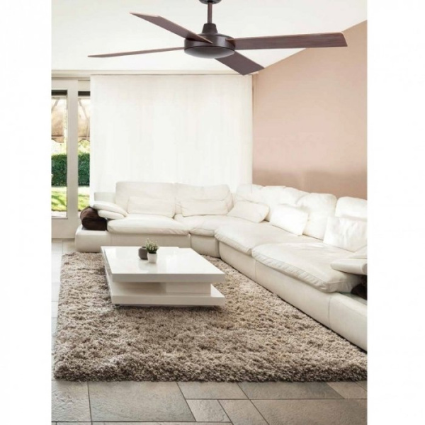 Вентилятор без подсветки Faro Mini Mallorca Marron (33605)