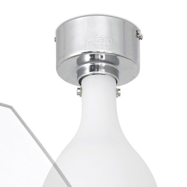 Вентилятор без подсветки Faro Mini Eterfan Matt White (32025)