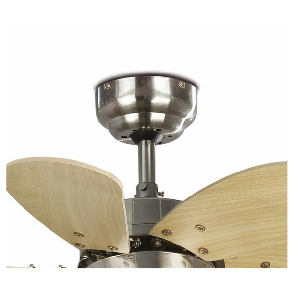 Вентилятор с подсветкой Faro PALAO NIQUEL (33183)