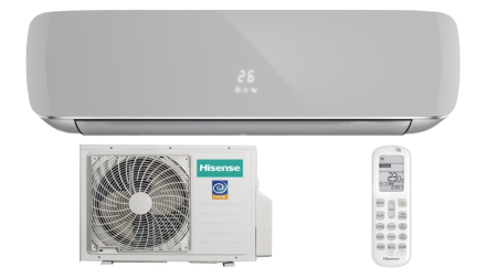 Настенный кондиционер (сплит-система) Hisense AS-10UW4RVETG00(R) SILVER