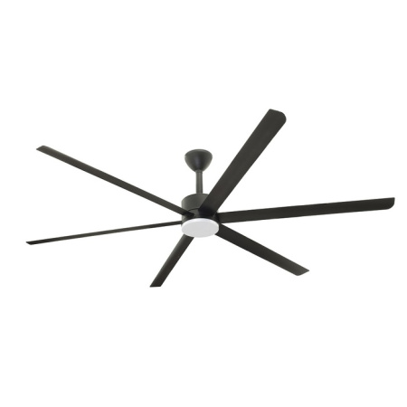 Вентилятор с подсветкой Faro KHIOS LED черный