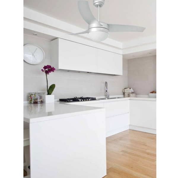 Вентилятор с подсветкой Faro EASY GRIS (33416)