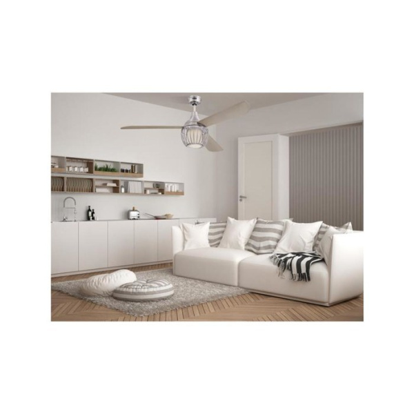 Вентилятор с подсветкой Westinghouse Graham Titanium