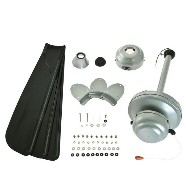 Вентилятор без подсветки Westinghouse Mountain Gale Silver