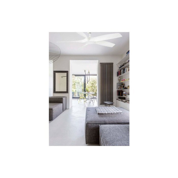 Вентилятор с подсветкой Faro Cocos White (33548)