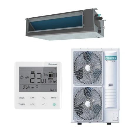 Канальный кондиционер Hisense AUD-60UX4REH8/AUW-60U6RW8 WI-FI