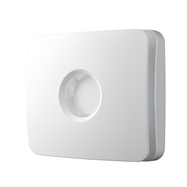 Вытяжка для ванной диаметр 125 мм FRESH Intellivent ICE White
