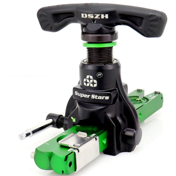 Вальцовка DSZH ST-806A (1/4"-3/4") аллюминиевая сограничителем подачи трубы