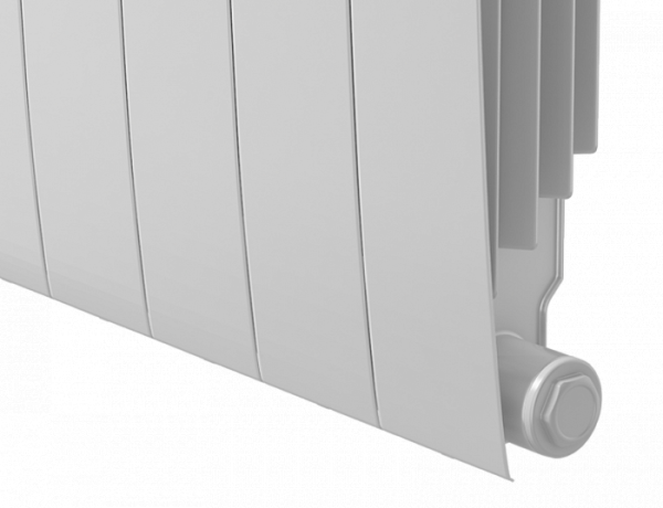 Биметаллический радиатор Royal Thermo Biliner 500 VD 4 секц. Bianco Traffico