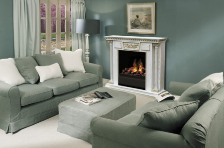 Портал Olympia (белый дуб) под очаг Dimplex Albany