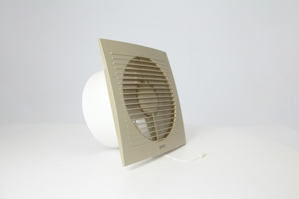 Вытяжка для ванной диаметр 100 мм Europlast EE100WPG (золотой)