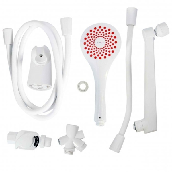 Электрический проточный водонагреватель 5 кВт Atmor ENJOY 100 5000 Универсал (душ + кран)