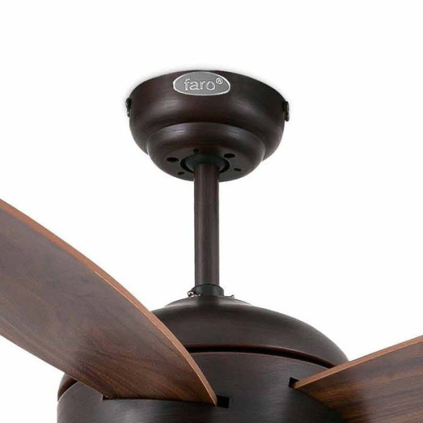 Вентилятор с подсветкой Faro Vanu Marron L (33314)
