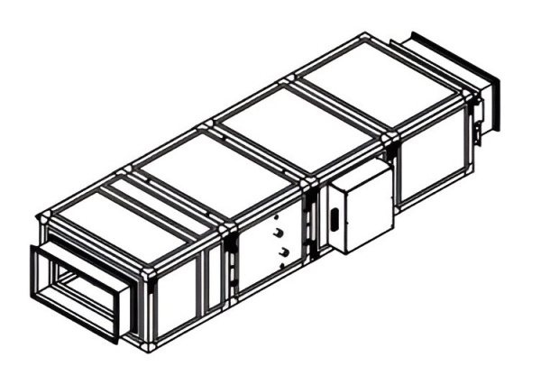 Приточная вентиляционная установка Breezart 4500 Lux W AC 30 - 380/3