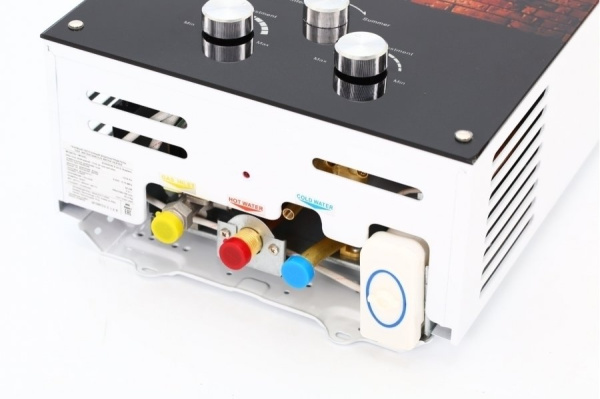 Газовый проточный водонагреватель Edisson S 20 G (Камин)