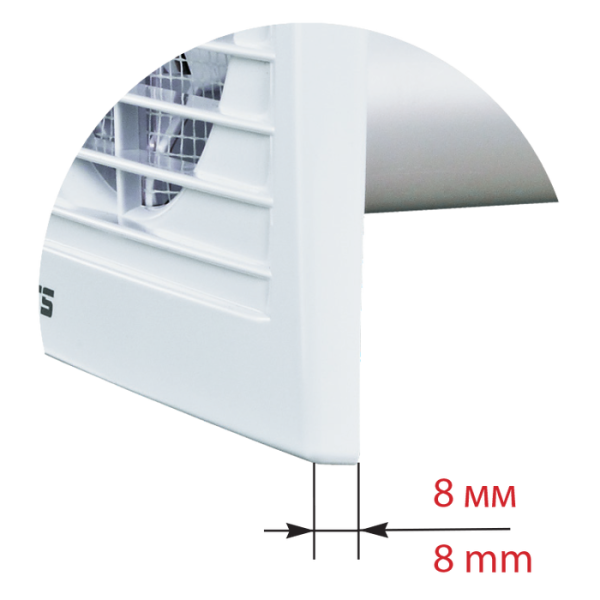 Вытяжка для ванной диаметр 100 мм Vents 100 СВТHК