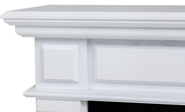 Линейный электрокамин Real-Flame ISLANDIA CST1000 WT с очагом 3D CASSETTE 1000 LED RGB