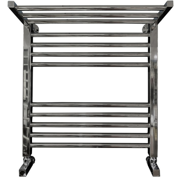 Водяной полотенцесушитель Ника ЛМ-3 Хром (Комплектация с вентилями) 60х50 -10