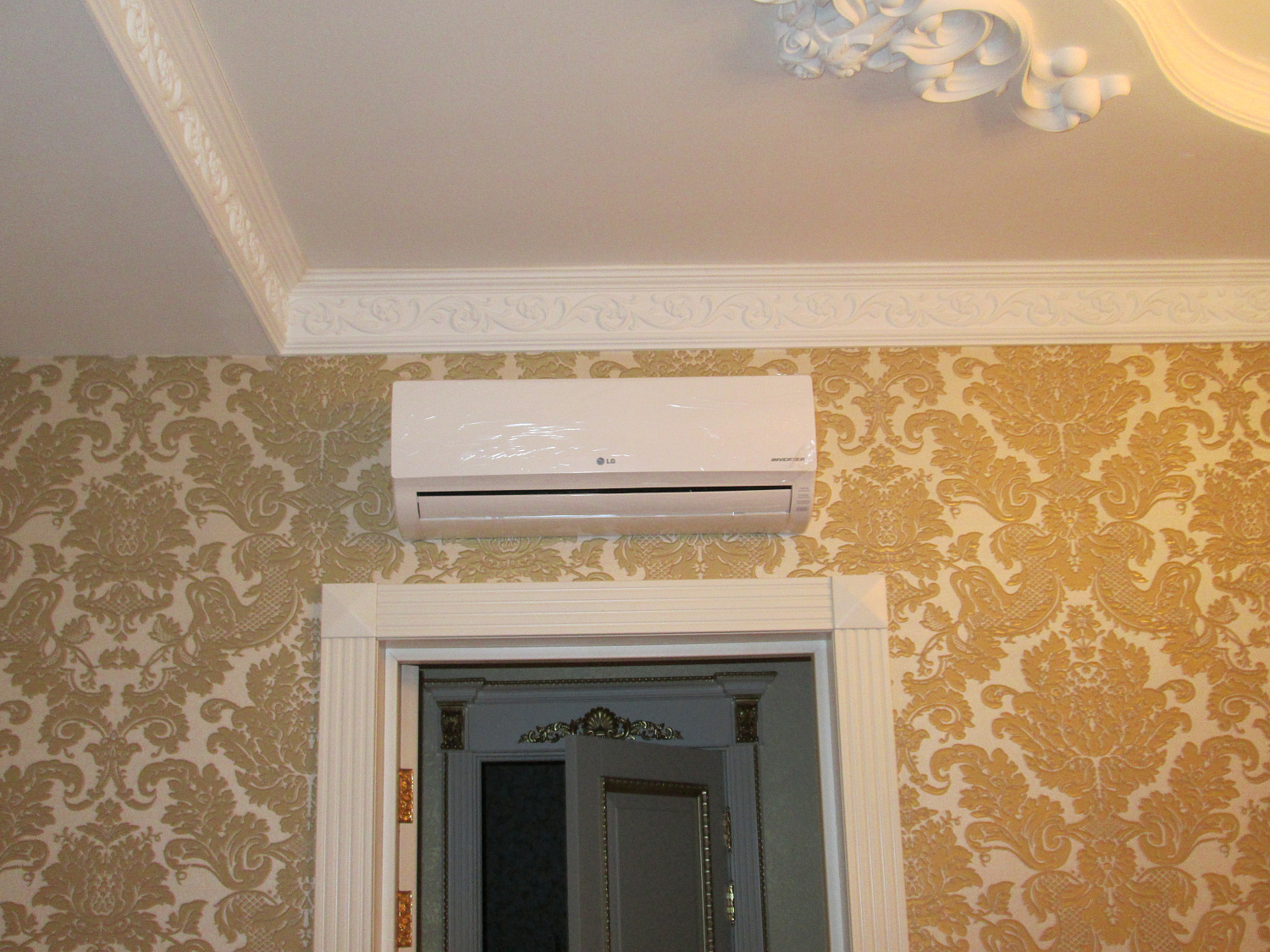 Установка кондиционеров в 2 этапа