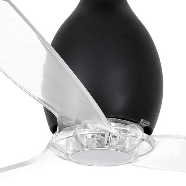 Вентилятор без подсветки Faro Mini Eterfan Matt Black (32027)