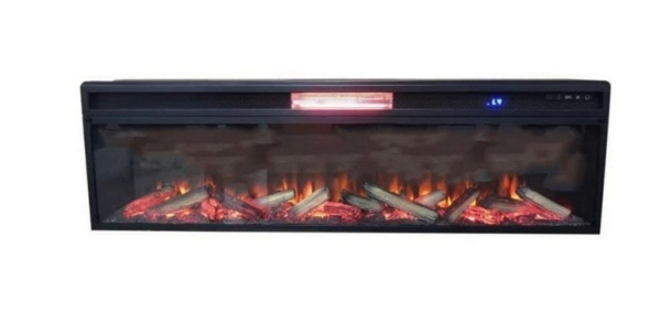 Линейный электрокамин InterFlame Лорд с очагом FreeSpace 60 LED FX QZ