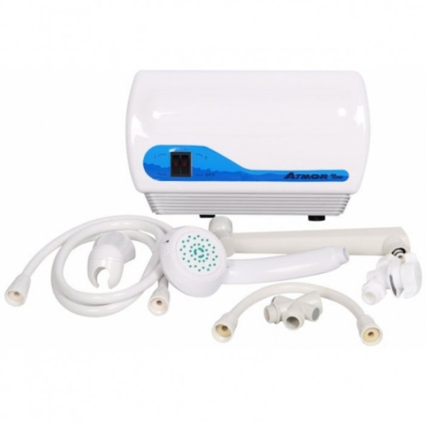 Электрический проточный водонагреватель 5 кВт Atmor NEW  5кВт совмещенный