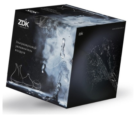 Ультразвуковой увлажнитель воздуха ZDK ZDK H10 dark wood (темно-коричневый)