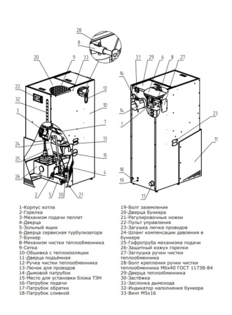 Твердотопливный котел Zota Pony 25 (ZP4931120025)