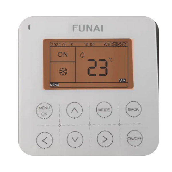 Канальный внутренний блок мульти сплит-системы Funai RAM-I-OK35HP.D02/S