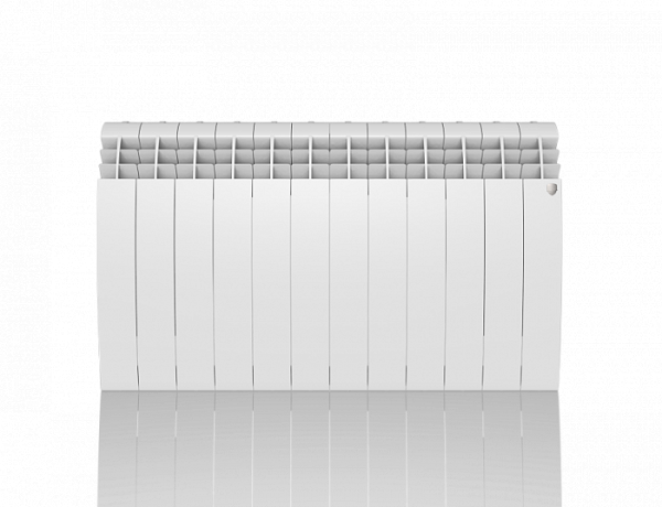 Биметаллический радиатор Royal Thermo Biliner 500 VD 12 секц. Bianco Traffico