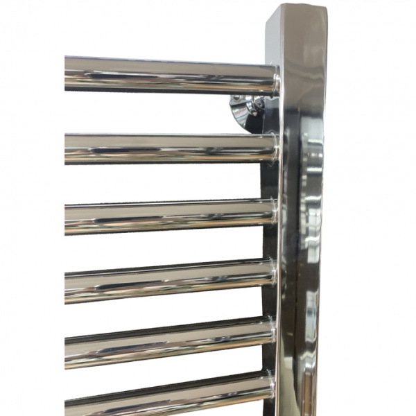 Водяной полотенцесушитель Ника ЛМ-2 Хром (Комплектация с вентилями) 80х50 -14