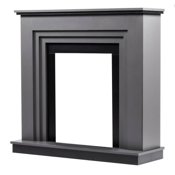 Классический портал для камина Firelight Grado Classic графит, черный