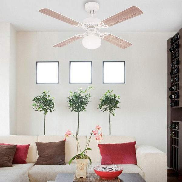 Вентилятор с подсветкой Westinghouse Vegas White